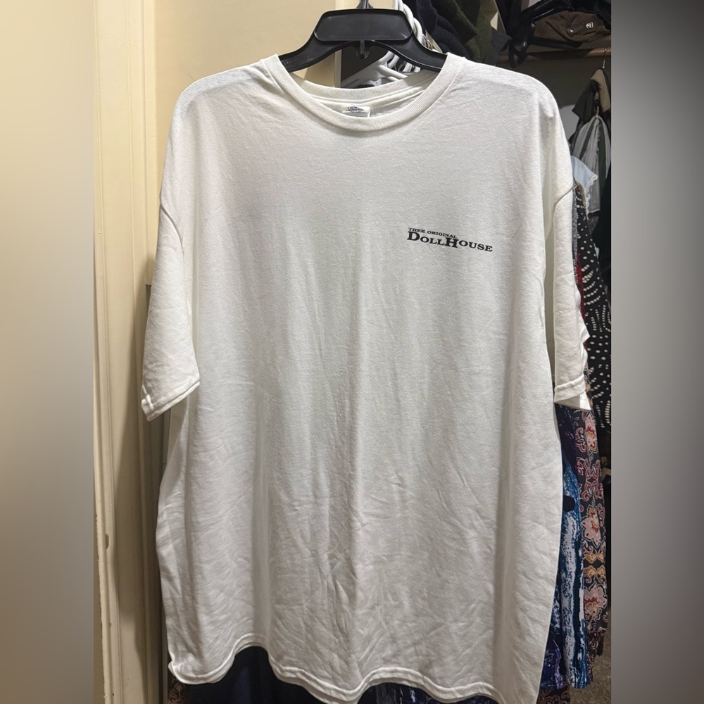 Delta White Short Sleeve Logo Tee